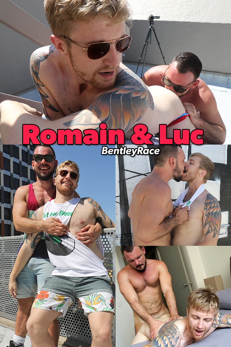 BentleyRace Sexy muscle daddy Romain Deville young nude dude Luc Dean hardcore anal fuck big thick long dick sucking anal rim 037 gay porn sex gallery pics video photo - Sexy muscle daddy Romain Deville and Luc Dean hardcore anal fuck