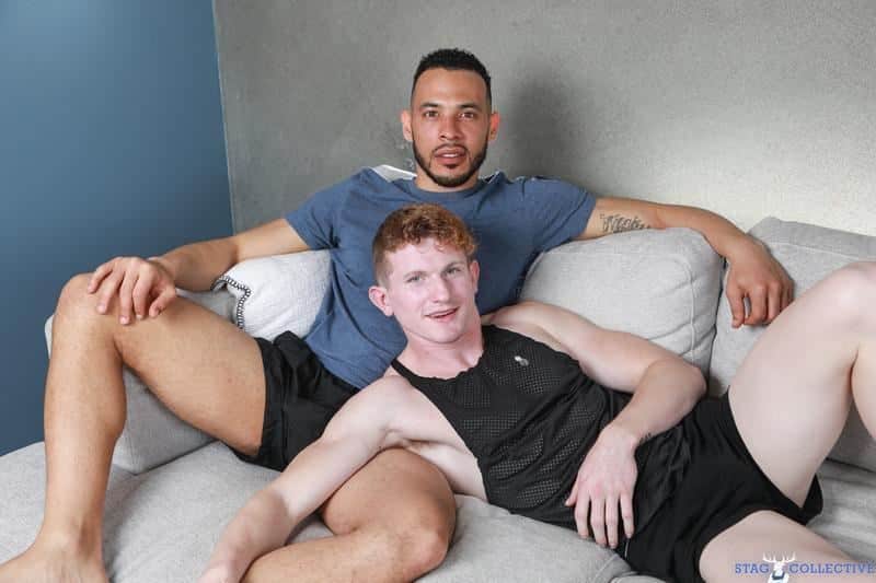 Stag Collective hottie ginger dude Max Lorde bare ass fucked hard Elijah Wilde massive black dick 2 gay porn image - Stag Collective hottie ginger dude Max Lorde’s bare ass fucked hard by Elijah Wilde’s massive black dick