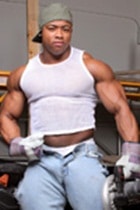 Black naked Ron Hamilton thumb 001 Ripped Muscle Bodybuilder Strips Naked and Strokes His Big Hard Cock for at Muscle Hunks photo1 - Muscle Hunks – Ron Hamilton Gallery